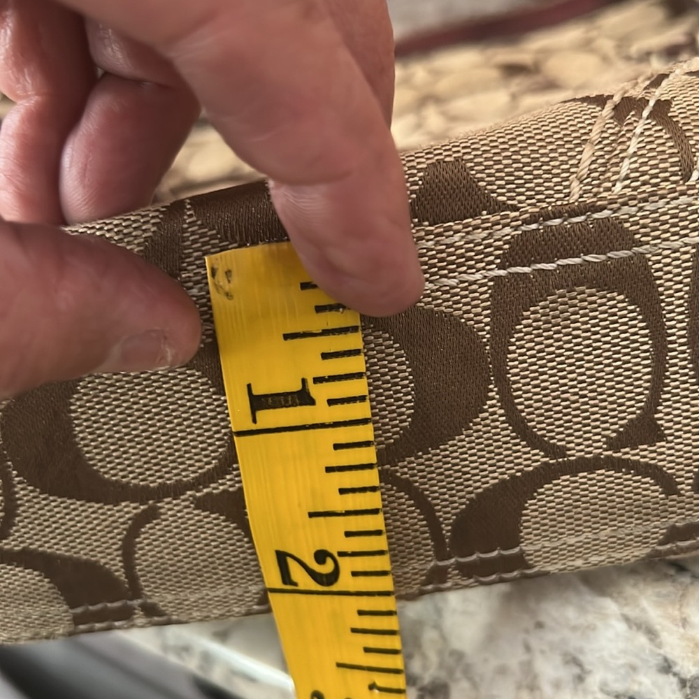 Coach Brown signature shoulder bag - Picture 16 of 16